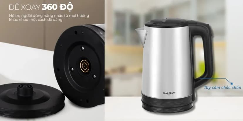 So sánh giá Bình đun siêu tốc Magic 1.8 lít A-072 - Tìm sản phẩm giá rẻ nhất - Ảnh 13