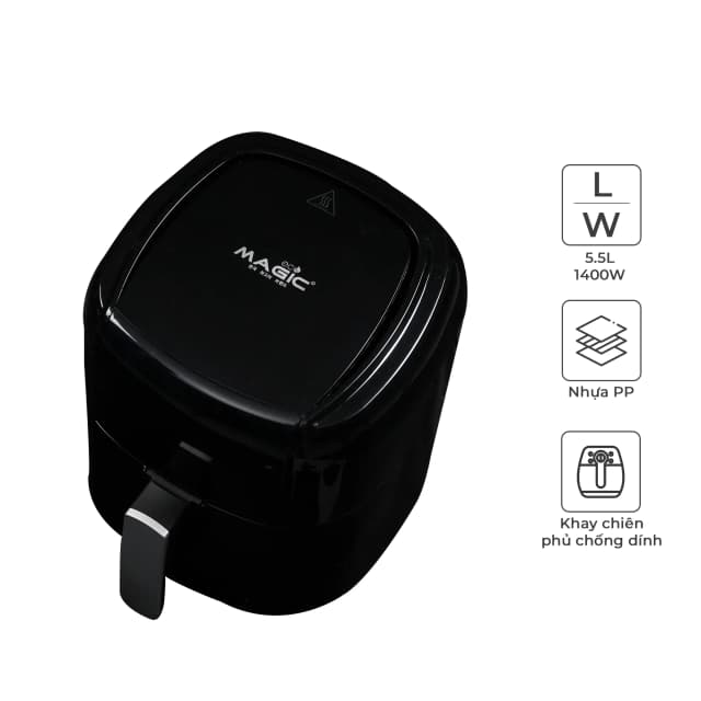 So sánh giá Nồi chiên không dầu Magic Eco 5.5 lít AC-102 rẻ nhất? - Ảnh 11