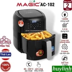 So sánh giá Nồi chiên không dầu Magic Eco 5.5 lít AC-102 rẻ nhất? - Ảnh 6