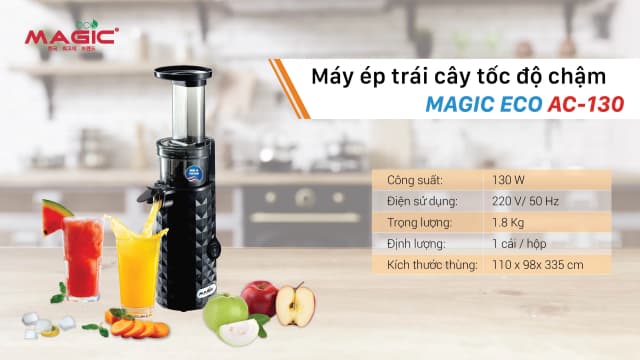 So sánh giá Máy ép chậm Magic Eco AC-130 rẻ nhất? - Ảnh 19
