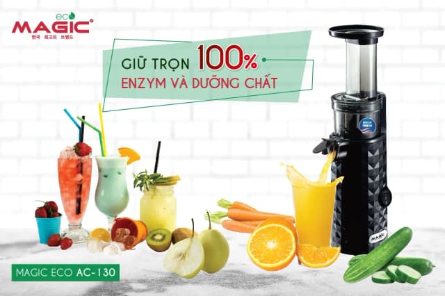So sánh giá Máy ép chậm Magic Eco AC-130 rẻ nhất? - Ảnh 10