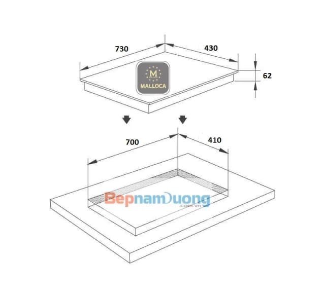 So sánh giá Bếp từ đôi âm Malloca MH-7320I 3800W rẻ nhất? - Ảnh 14