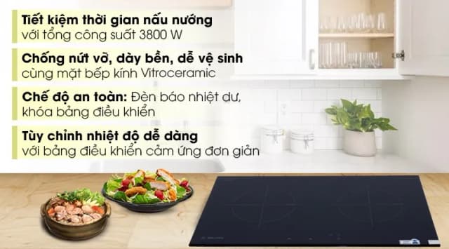 So sánh giá Bếp từ đôi âm Malloca MH-7320I 3800W rẻ nhất? - Ảnh 5