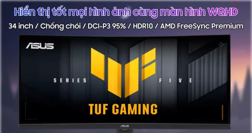 So sánh giá Màn hình Gaming Asus TUF VG34WQ5A (34 inch UWQHD, VA, 200Hz, 0.5ms) - Tìm sản phẩm giá rẻ nhất - Ảnh 5