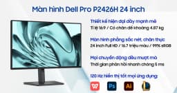 So sánh giá Màn hình Dell Pro P2426H (23.8 inch Full HD, IPS, 120Hz, 5ms) - Tìm sản phẩm giá rẻ nhất - Ảnh 3