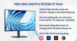 So sánh giá Màn hình Dell Pro P2726H (27 inch Full HD, IPS, 120Hz, 5ms) - Tìm sản phẩm giá rẻ nhất - Ảnh 3