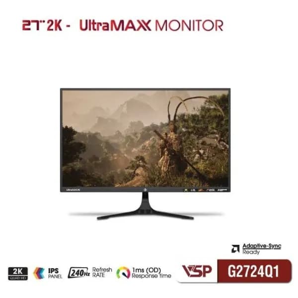 Top 1 so sánh giá Màn hình Gaming VSP G2718Q1 (27 inch 2K, IPS, 210Hz, 0.3ms) - Tìm sản phẩm giá rẻ nhất - Ảnh 11