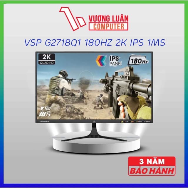 Top 1 so sánh giá Màn hình Gaming VSP G2718Q1 (27 inch 2K, IPS, 210Hz, 0.3ms) - Tìm sản phẩm giá rẻ nhất - Ảnh 17