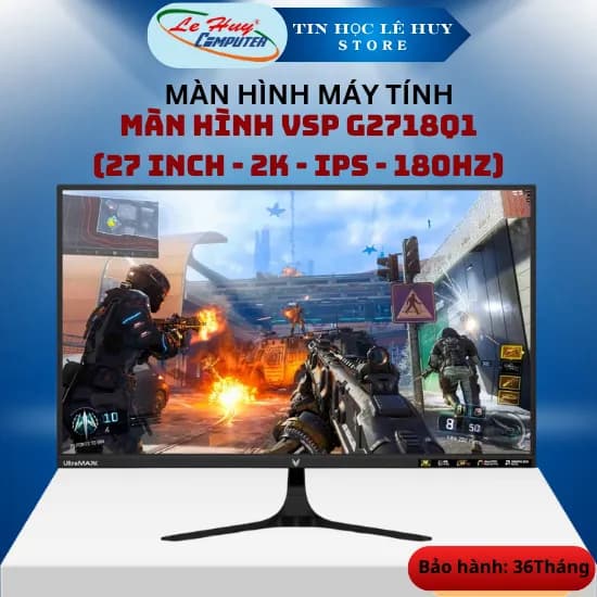 Top 1 so sánh giá Màn hình Gaming VSP G2718Q1 (27 inch 2K, IPS, 210Hz, 0.3ms) - Tìm sản phẩm giá rẻ nhất - Ảnh 3