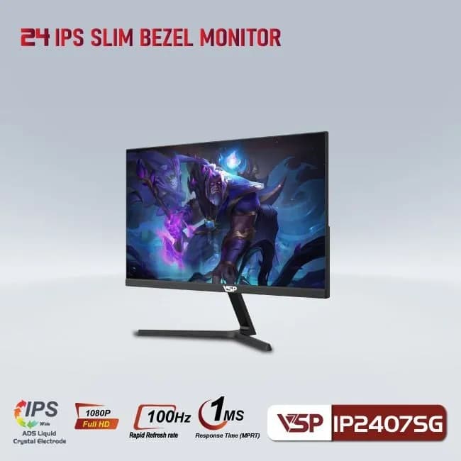 Màn hình Gaming VSP IP2409SG (23.8 inch Full HD, IPS, 144Hz, 1ms) - Giá rẻ nhất hôm nay - Ảnh 13