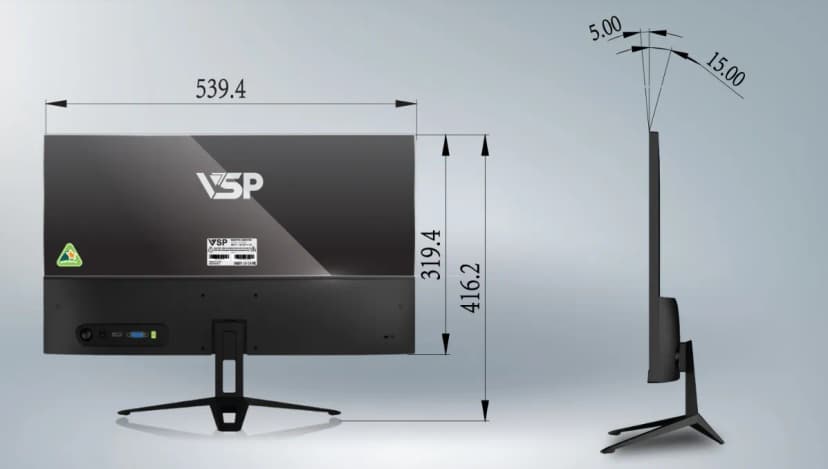 Màn hình Gaming VSP IP2409SG (23.8 inch Full HD, IPS, 144Hz, 1ms) - Giá rẻ nhất hôm nay - Ảnh 16
