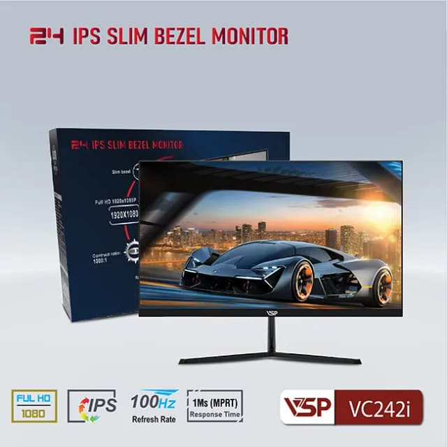 Top 1 so sánh giá Màn hình Gaming VSP IP2409SG (23.8 inch Full HD, IPS, 144Hz, 1ms) - Tìm sản phẩm giá rẻ nhất - Ảnh 18