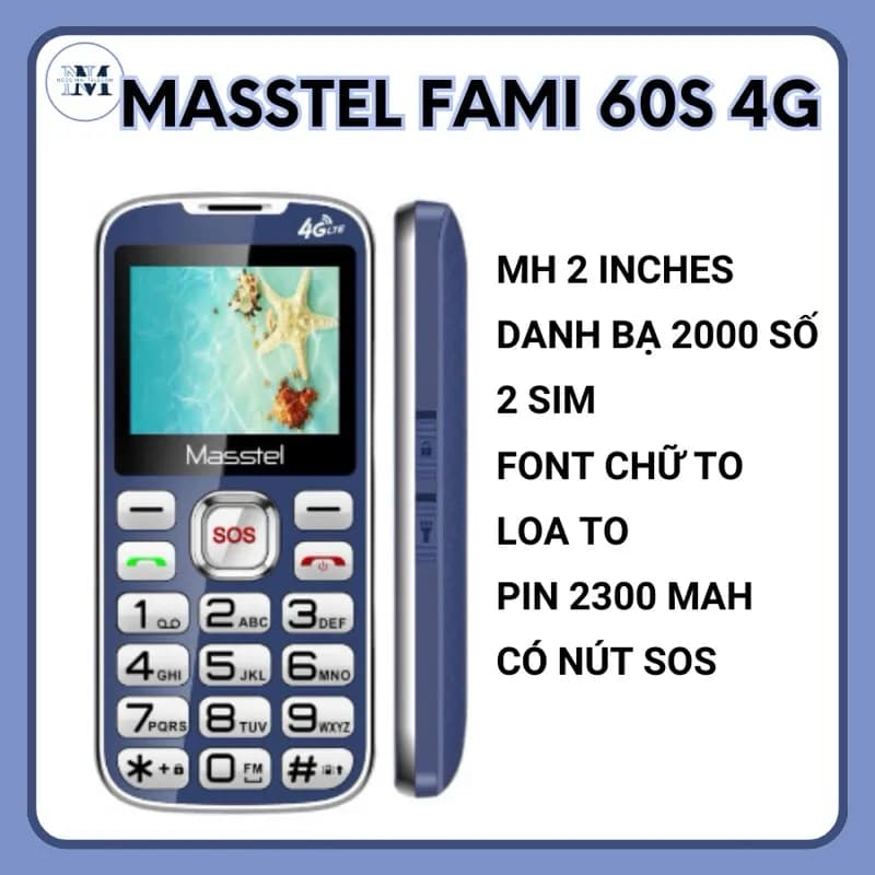 So sánh giá Điện thoại Masstel Fami 60S 4G - Tìm sản phẩm giá rẻ nhất - Ảnh 12