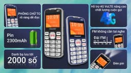 So sánh giá Điện thoại Masstel Fami 60S 4G - Tìm sản phẩm giá rẻ nhất - Ảnh 3