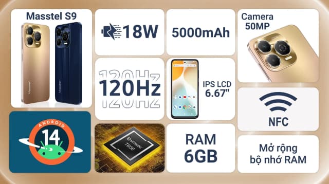 Top 1 so sánh giá Điện thoại Masstel S9 6GB/256GB - Tìm sản phẩm giá rẻ nhất - Ảnh 12