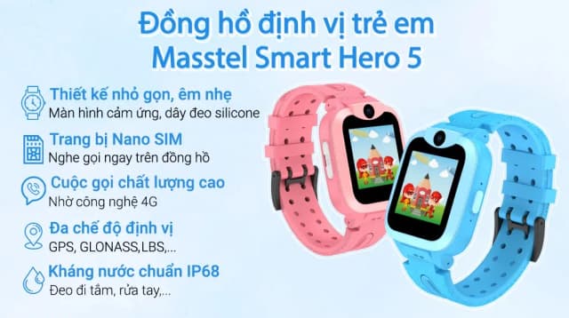 So sánh giá Đồng hồ định vị trẻ em Masstel Smart Hero Star rẻ nhất? - Ảnh 19