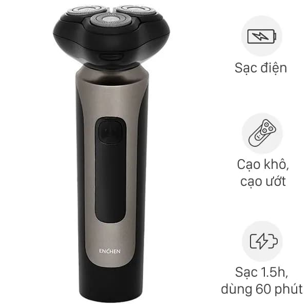 Máy cạo râu khô và ướt Enchen Blackstone 8 - Giá rẻ nhất hôm nay - Ảnh 1