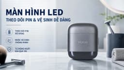 Máy cạo râu khô và ướt Flyco F8VN Xám - Giá rẻ nhất hôm nay - Ảnh 5