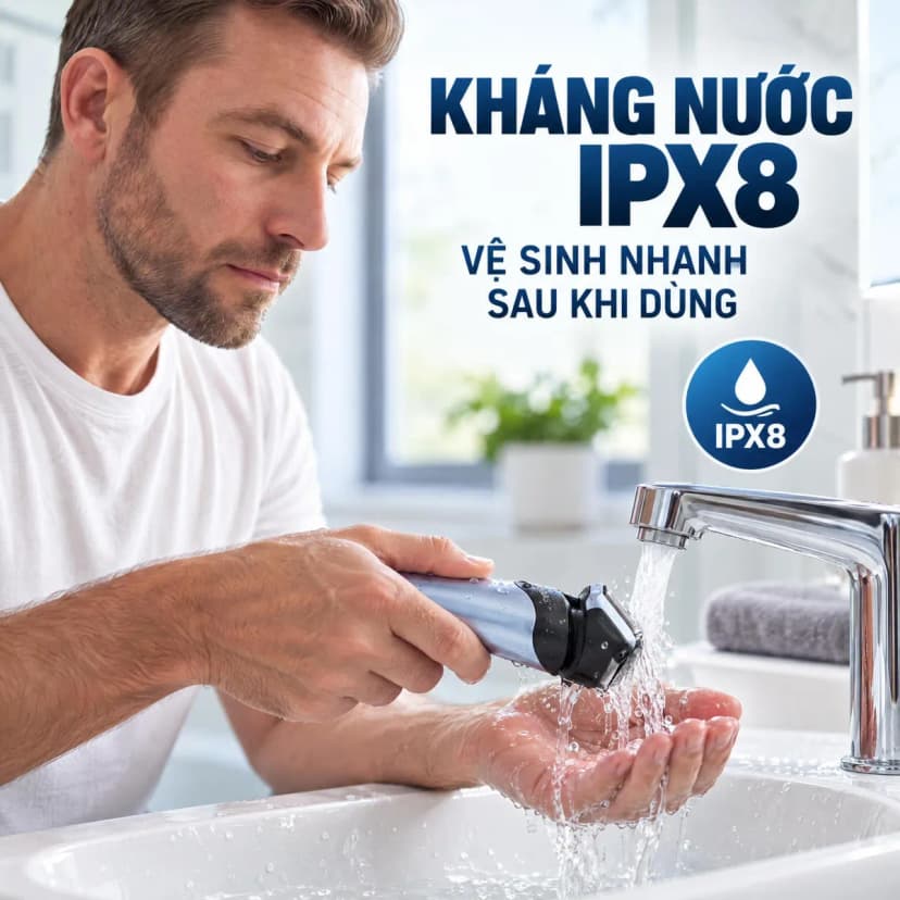Máy cạo râu khô và ướt Gaabor ER-T02A - Giá rẻ nhất hôm nay - Ảnh 5
