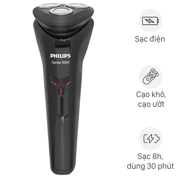 Máy cạo râu khô và ướt Philips S1103/02 - Giá rẻ nhất hôm nay - Ảnh 1