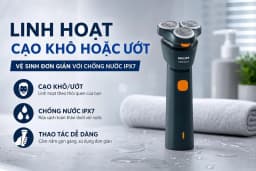 Máy cạo râu khô và ướt Philips S1882/00 - Giá rẻ nhất hôm nay - Ảnh 3