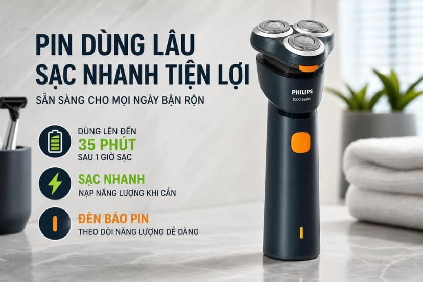Máy cạo râu khô và ướt Philips S1882/00 - Giá rẻ nhất hôm nay - Ảnh 4