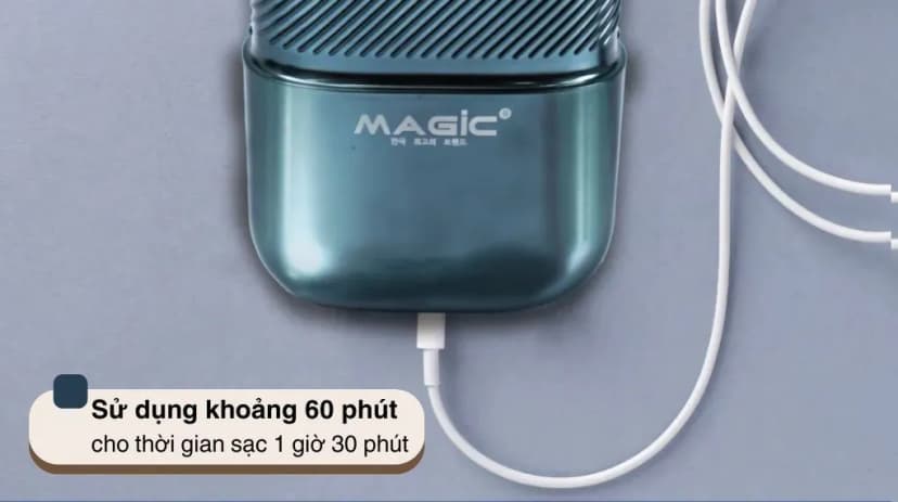 Máy cạo râu khô và ướt Magic B-60 - Giá rẻ nhất hôm nay - Ảnh 4