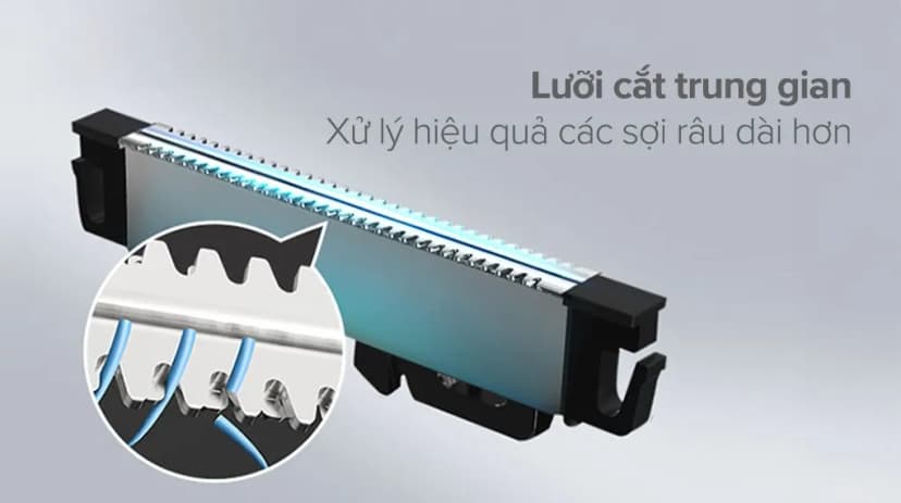Máy cạo râu khô và ướt Showsee F601-BK - Giá rẻ nhất hôm nay - Ảnh 4