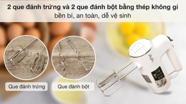 So sánh giá Máy đánh trứng AVA HM9103-GS rẻ nhất? - Ảnh 13