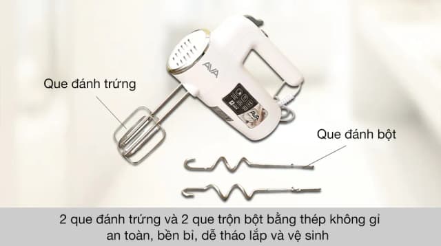 So sánh giá Máy đánh trứng AVA HM9103-GS rẻ nhất? - Ảnh 8