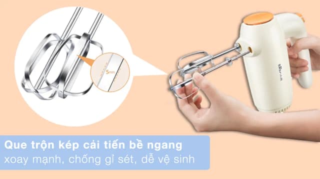 So sánh giá Máy đánh trứng Bear HAM-025CG 200W rẻ nhất? - Ảnh 10