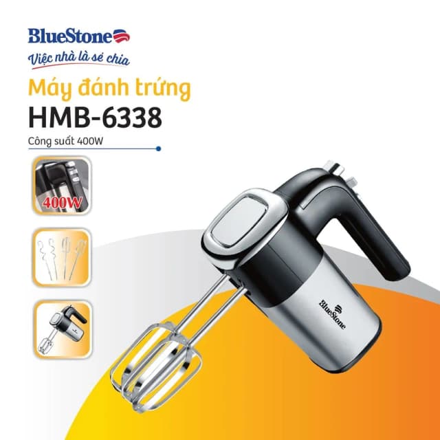 So sánh giá Máy đánh trứng BlueStone HMB-6338 rẻ nhất? - Ảnh 3