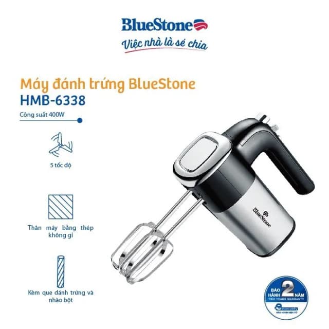 So sánh giá Máy đánh trứng BlueStone HMB-6338 rẻ nhất? - Ảnh 8