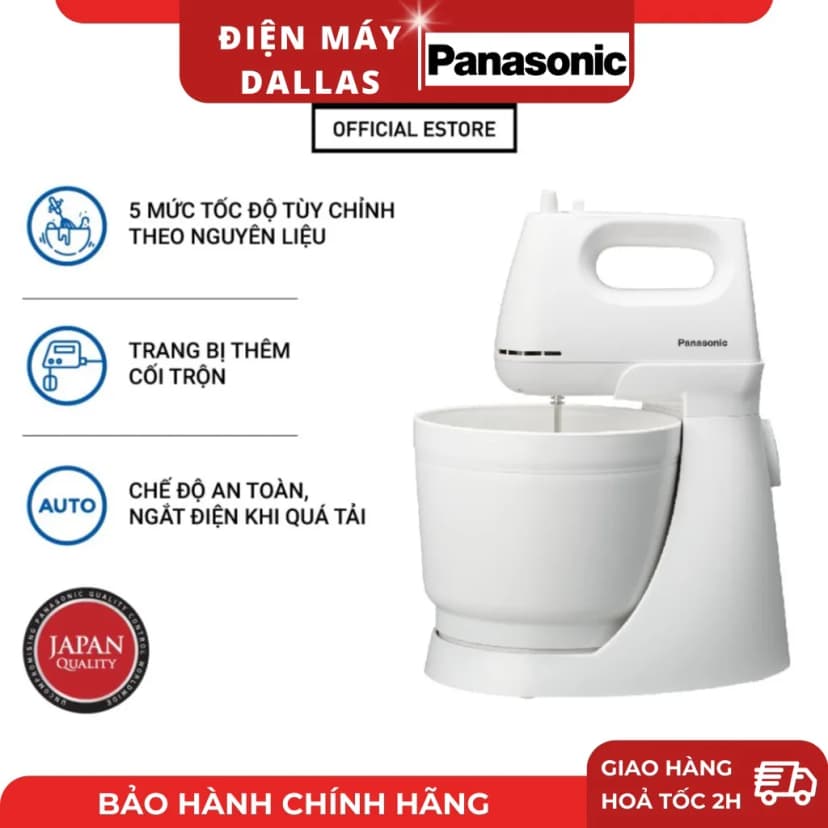 So sánh giá Máy nhồi bột đánh trứng Panasonic MK-GB3WRA - Tìm sản phẩm giá rẻ nhất - Ảnh 12