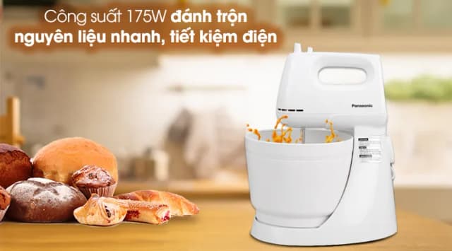 Top 1 so sánh giá Máy nhồi bột đánh trứng Panasonic MK-GB3WRA - Tìm sản phẩm giá rẻ nhất - Ảnh 9
