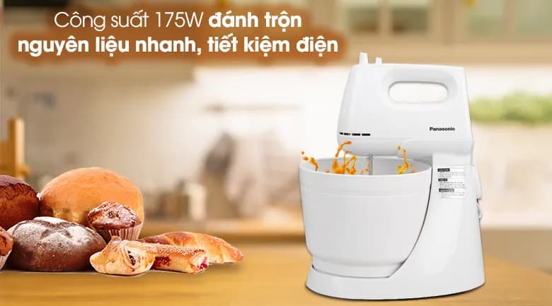 So sánh giá Máy nhồi bột đánh trứng Panasonic MK-GB3WRA - Tìm sản phẩm giá rẻ nhất - Ảnh 9