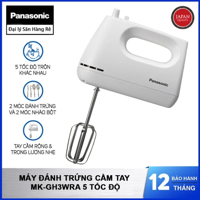 So sánh giá Máy đánh trứng Panasonic MK-GH3WRA rẻ nhất? - Ảnh 3