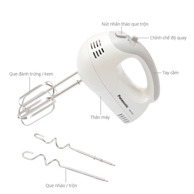 So sánh giá Máy đánh trứng Panasonic MK-GH3WRA rẻ nhất? - Ảnh 10