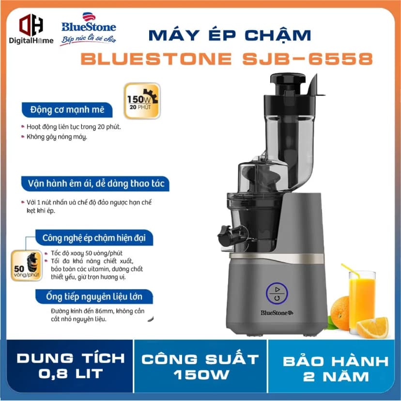 So sánh giá Máy ép chậm Bluestone SJB-6553 - Tìm sản phẩm giá rẻ nhất - Ảnh 16