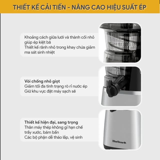 So sánh giá Máy ép chậm BlueStone SJB-6557 rẻ nhất? - Ảnh 6