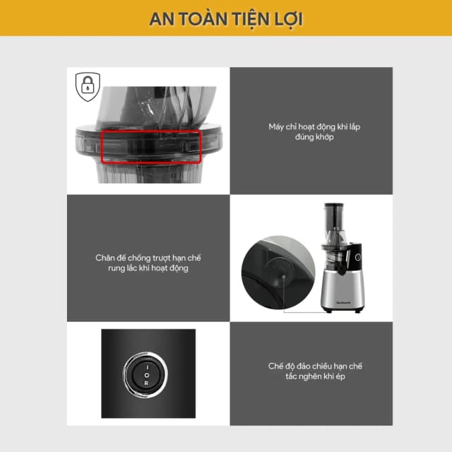 So sánh giá Máy ép chậm BlueStone SJB-6557 rẻ nhất? - Ảnh 8