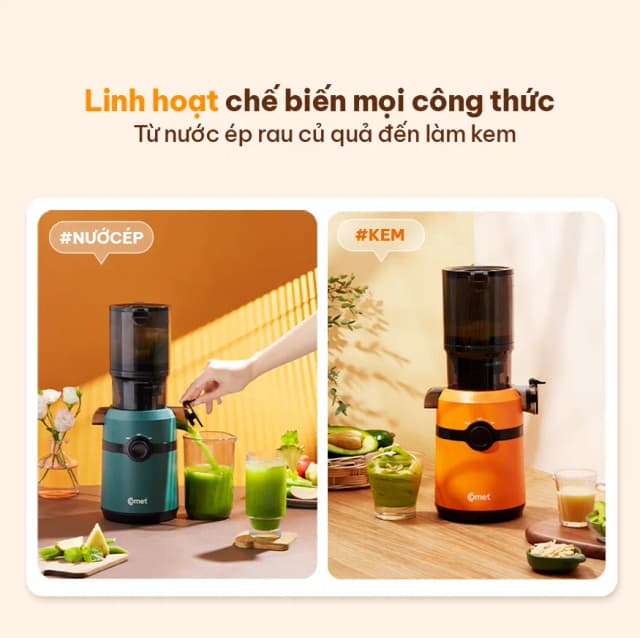 Top 1 so sánh giá Máy ép chậm Comet CM9616 - Tìm sản phẩm giá rẻ nhất - Ảnh 9