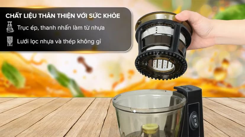 So sánh giá Máy ép chậm Crystal ZZJ821ML - Tìm sản phẩm giá rẻ nhất - Ảnh 12