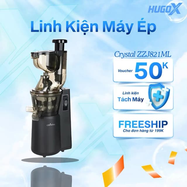 So sánh giá Máy ép chậm Crystal ZZJ821ML rẻ nhất? - Ảnh 16