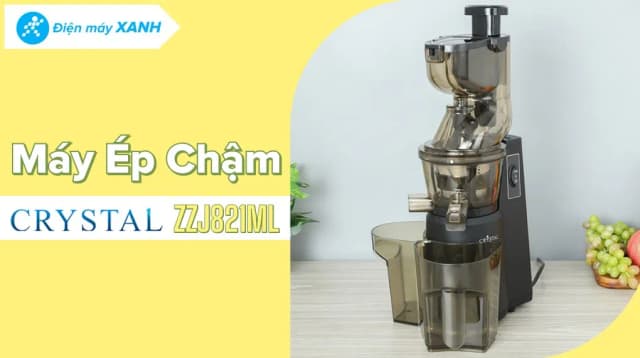 So sánh giá Máy ép chậm Crystal ZZJ821ML rẻ nhất? - Ảnh 5