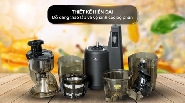 So sánh giá Máy ép chậm Crystal ZZJ821ML rẻ nhất? - Ảnh 6