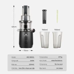 Máy ép chậm Elmich JEE-1855OL - Giá rẻ nhất hôm nay - Ảnh 10