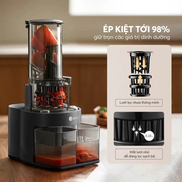 So sánh giá Máy ép chậm Elmich JEE-8759 rẻ nhất? - Ảnh 13