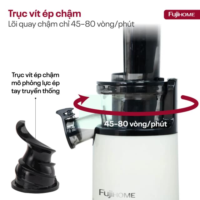 So sánh giá Máy ép chậm FUJIHOME SJ06 rẻ nhất? - Ảnh 2