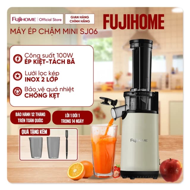 So sánh giá Máy ép chậm FUJIHOME SJ06 rẻ nhất? - Ảnh 14